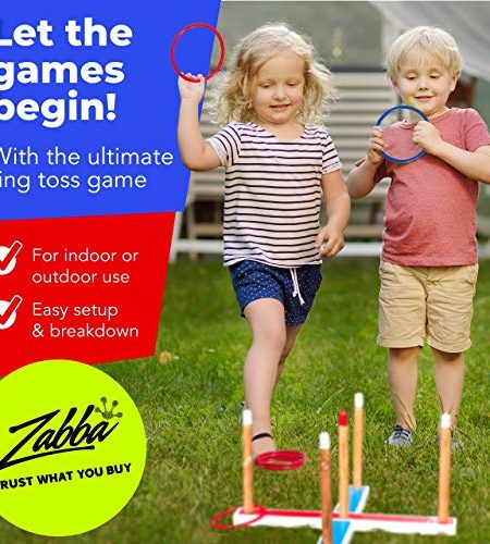 Elite Sportz Ring Toss Games For Kids – Indoor Holiday Fun Or Outdoor